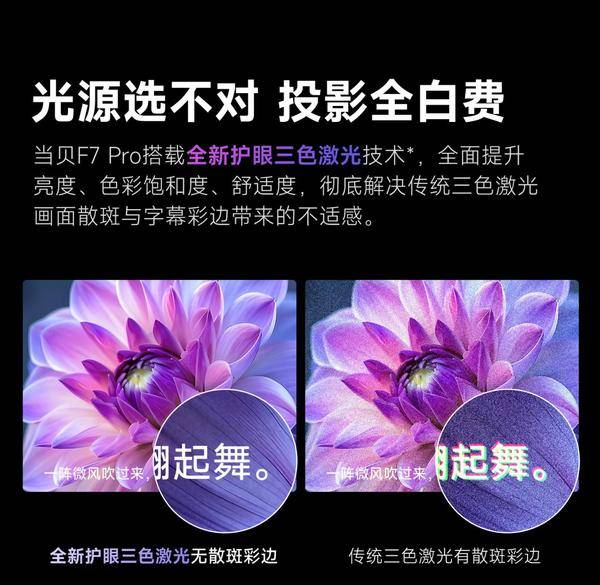 2024当贝投影新品当贝F7Pro上市：智能投影的新标杆来给行业打个样(图2)